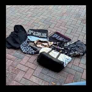 PINK Victoria's Secret Backpack Collection - Black, Gray, Pink